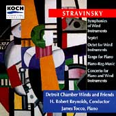 Stravinsky: Symphonies, Septet, etc / Reynolds, Tocco