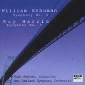 Schuman: Symphony no 6;  Harris: Symphony no 7 / Keelan