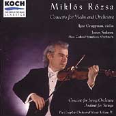 Rozsa Vol 4 - Violin Concerto, etc / Gruppmann, Sedares