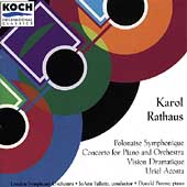 Rathaus: Piano Concerto, etc / Pirone, Falletta, London SO