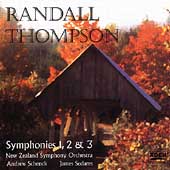 Thompson: Symphonies 1, 2 & 3 / Schenck, Sedares