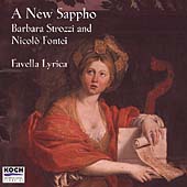 A New Sappho - Strozzi, Fontei / Favella Lyrica, Lewis, Haas