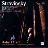 Stravinsky Vol 6 - Symphony of Psalms, etc / Craft, et al