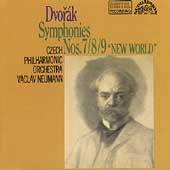 Dvorak: Symphonies no 7, 8, 9 / Neumann, Czech PO