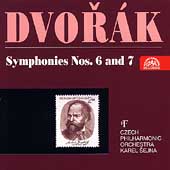 Dvorak: Symphonies Nos 6 and 7 / Sejna, Czech Philharmonic