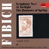 Fibich: Symphony no 1, etc / Sejna, Czech PO & Chorus