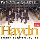 Haydn: String Quartets Op 55 / Panocha Quartet