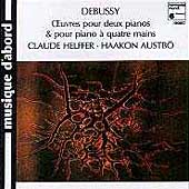 Debussy: Oeuvres Pour Deux Pianos, etc / Helffer, Austboe