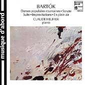 Bartok: Danses populaires, Sonate, Suite, etc / Helffer
