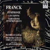 Franck: Symphonie, Les Djinns, etc / Laval, Lombard
