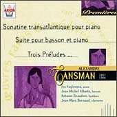 Tansman: Chamber Works