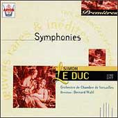 Le Duc: Symphonies 1-3