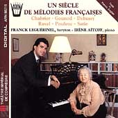 A Hundred Years of French Melodies