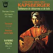 Kapsberger: Chitarrone & Lute Toccatas & Partitas