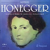 Honegger: Complete Chamber Music Vol 4 / Ludwig Qt et al