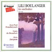Boulanger: Les Melodies / Fouchecourt, de Beaufort, Jacquon