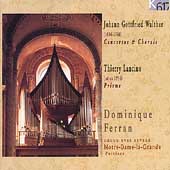 Walther; Lancino: Concertos & Chorals, etc / Ferran