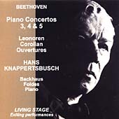 Beethoven: Concertos for Piano and Orchestra Nos 3 to 5