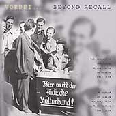 Beyond Recall: A Record Of Jewish Musical... [Box]