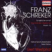 Schreker: Symphonie a-moll, etc / Guelke, Cologne Radio SO