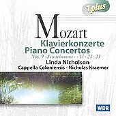 Mozart: Piano Concertos no 9, 13, 21, 23 / Nicholson, et al