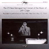 Cage: Concert recorded in New York, May 1958