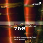 H.W.Henze: Symphony No.7, Sinfonia No.8 / Marek Janowski(cond), Berlin Radio SO