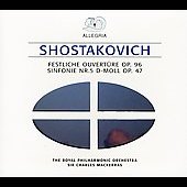 Shostakovich: Festive Overture, Op.96, Symphony No.5 In D Minor, Op.47