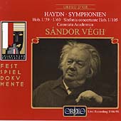 Haydn: Symphonies :Hob.I-39. / Hob.I-105 /etc