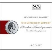 Mendelssohn: Samtliche Streichquartette: No.1-No.6, 4 Pieces, etc / Gewandhaus-Quartett