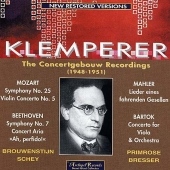 Mozart : Symphony No. 25 etc / Klemperer , ACO , Primrose etc