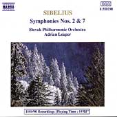 Sibelius: Symphonies Nos 2 & 7