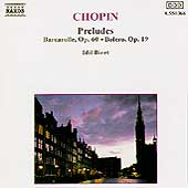 Chopin: Preludes, Barcarolle, Bolero, etc / Idil Biret