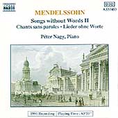 Mendelssohn: Songs Without Words Vol. 2