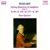 Mozart: String Quartets Vol. 2