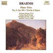 Brahms: Piano Trio No. 3/Trio In A Maj