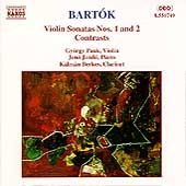 Bartok: Violin Sonatas; Contrasts