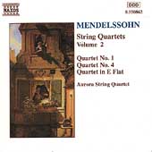 Mendelssohn: String Quartets, Volume 2