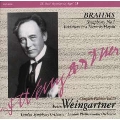 ヴァインガルトナー大全集 15 ブラームス: 交響曲 第1番、 ハイドンの主題による変奏曲