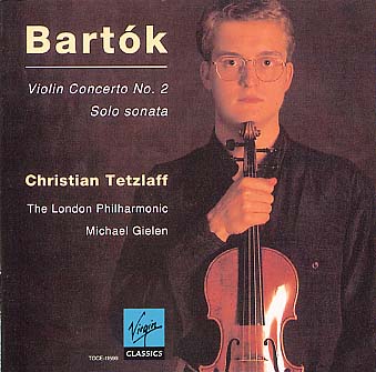 バルトーク:ヴァイオリン協奏曲 第2番/無伴奏ヴァイオリン・ソナタ