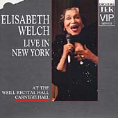 Elisabeth Welch Live In New York