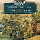 Vainberg vol 1 - Symphonies no 6 & 10 / Barshai, Kondrashin et al