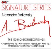 Brailowsky plays Vivaldi/Bach, Scarlatti/Tausig, etc