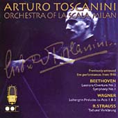 Beethoven, Wagner, Strauss /Toscanini, Orchestra of La Scala