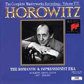 Horowitz: The Complete Masterworks Recordings, 1926: 73, Vol 8