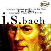 Bach: Complete Sanatas and Partitas for Flute