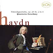 Haydn: String Quartets, Op 20 Nos 2 and 4