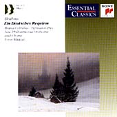 Brahms: Ein Deutsches Requiem / Maazel, Cotrubas, Prey et al