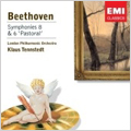 Beethoven: Symphonies No.8 Op.93, No.6 Op.68 "Pastoral"/ Klaus Tennstedt(cond), LPO