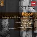 Bizet: L'Arlesienne Suites No.1, No.2, La Jolie Fille de Perth Suite, Carmen Suite No.1, No.2, etc / Neville Marriner(cond), ASMF, Daniel Barenboim(cond), Orchestre de Paris